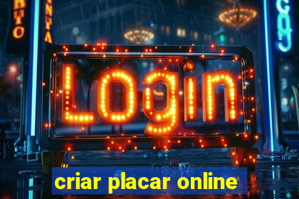 criar placar online
